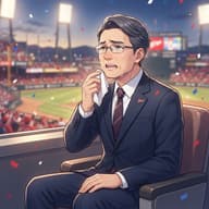 【悲報】広島松田オーナー、泣いてしまうのサムネイル